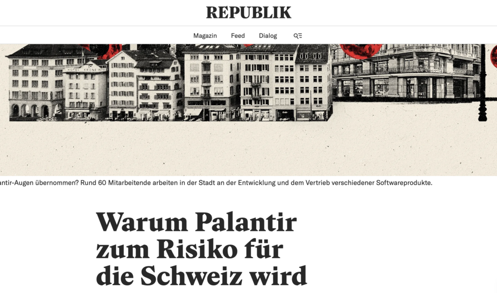 screen z tekstu Republik o Palantirze